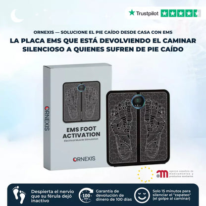ORNEXIS – EMS PARA ALIVIAR LAS PIERNAS HINCHADAS DESDE CASA